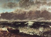 Gustave Courbet The Wave oil